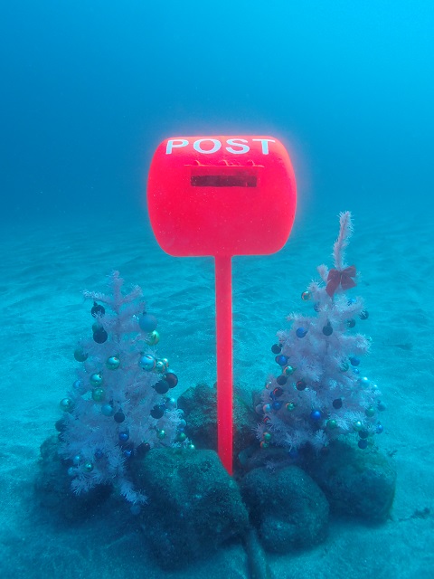 水深１８ｍに設置された2015年バージョンPOST
