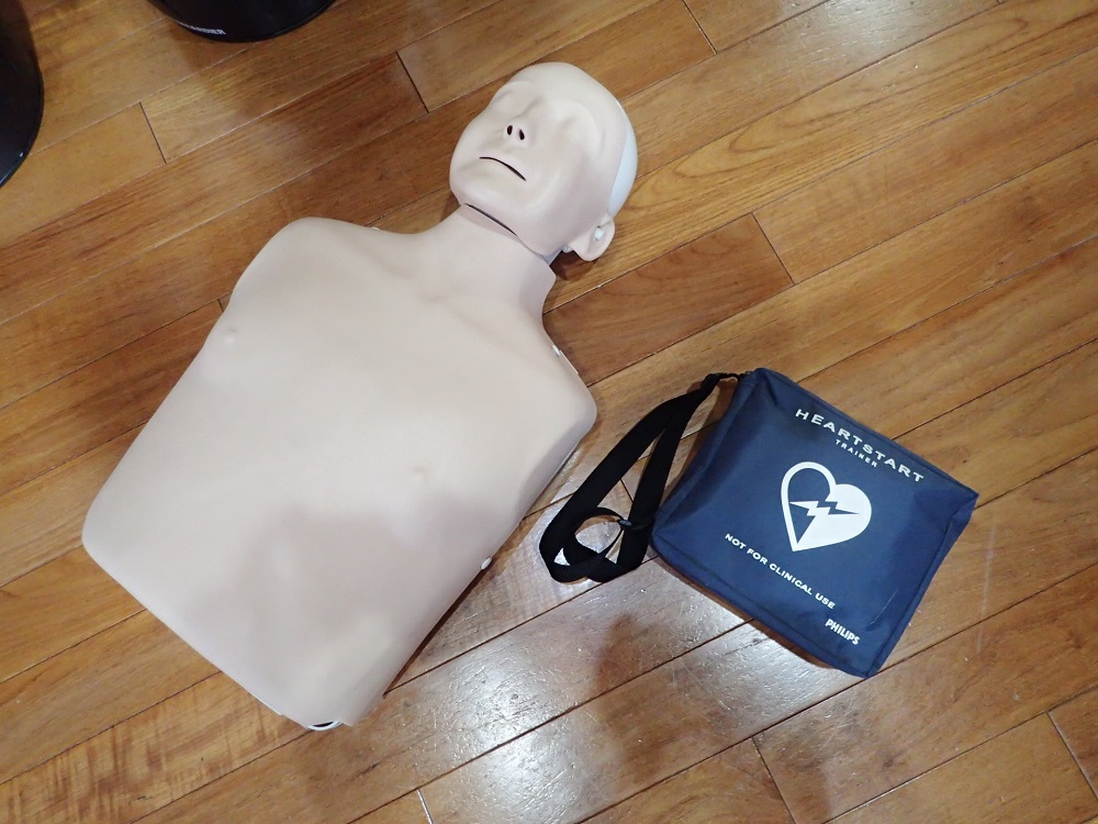 練習機・レサシアン＆AED